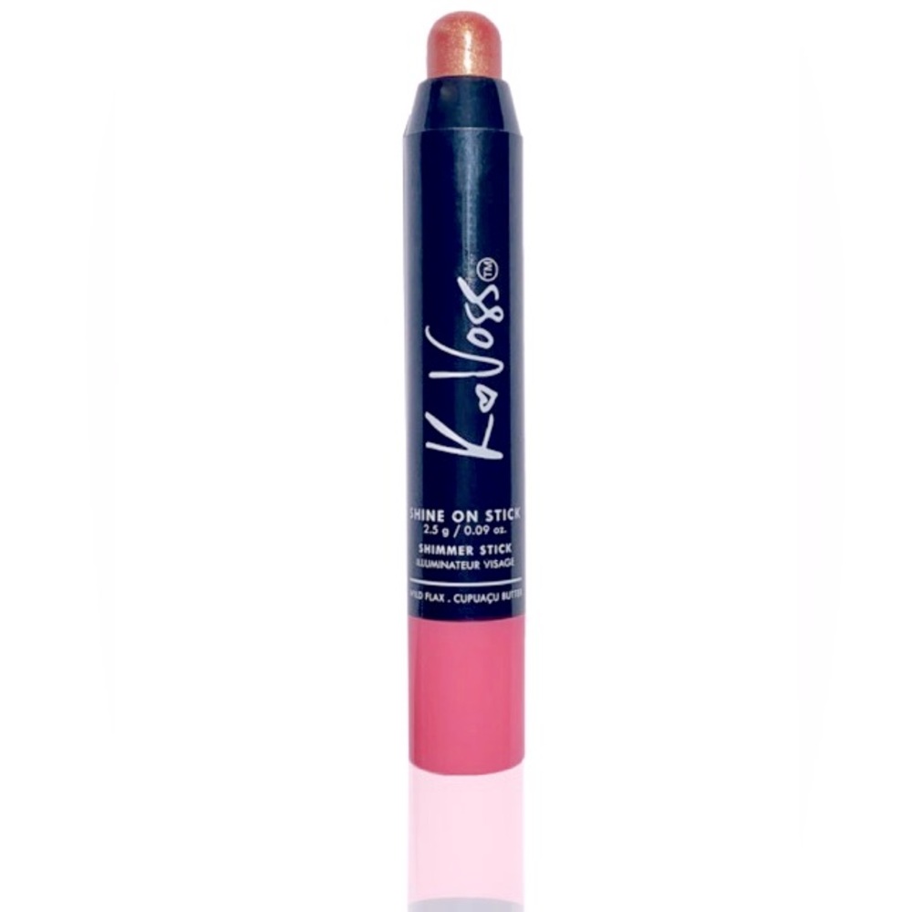 K Voss Shine On Highlighter Stick – Sparkling Rosé | NEW Sealed
